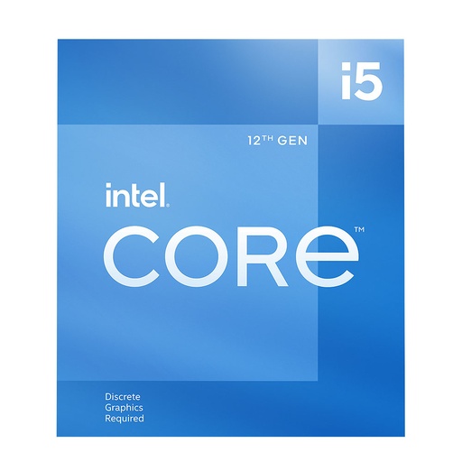 [CPU0006] Intel I5 12400F Box 6x2.5 Ghz LGA 1700