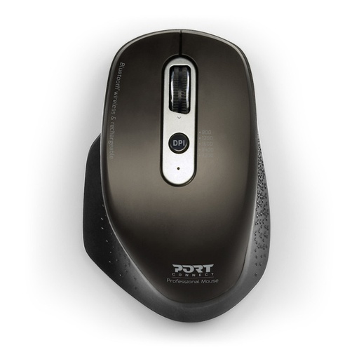 [SOU0055] PORT Souris sans fil 2.4GHz Bluetooth® Rechargeable Executive 900716