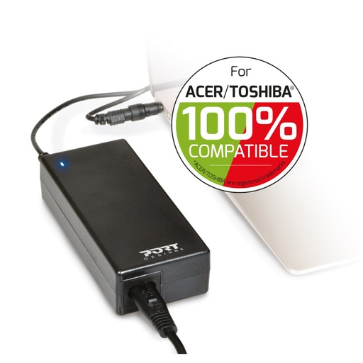 [CHA0023] PORT Alimentation secteur 90W ACER/TOSHIBA EU  900007-ACTO