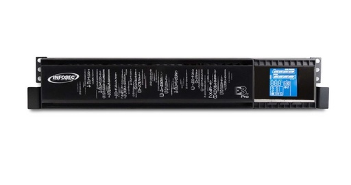 [OND0032] Infosec E3 Pro 3000 RT - Onduleur On Line Double Conversion 3000 VA 4 Prises IEC 67310 E3
