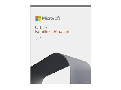 Microsoft Office Famille & Etudiant 2021 1PC 79G-05400