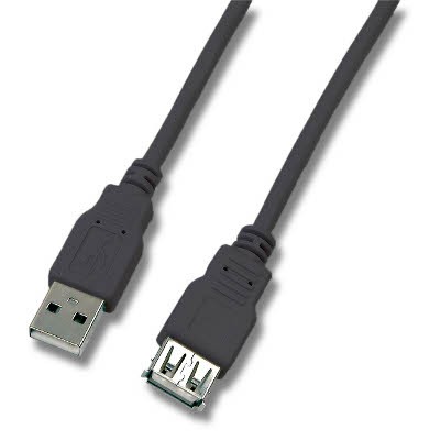 [CORUSB0009] Rallonge USB 2.0 A-A M / F Noir - 5m