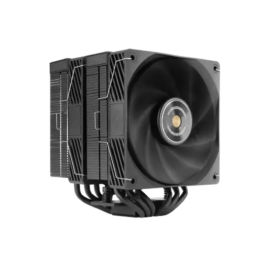 [VEN0045] Mars Gaming MCPU-X26PRO - TDP jusqu'à 350 W - 6 caloducs - 2 ventilateurs PWM de 120 mm - 2 300 tr/min - Câble antibruit - Anti-vibrations - 122 x 122 x 158 mm - Noir