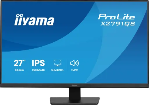 [MON0170] IIYAMA ProLite X2791QS-B1 écran plat de PC 68,6 cm (27") 2560 x 1440 pixels Quad HD LED Noir