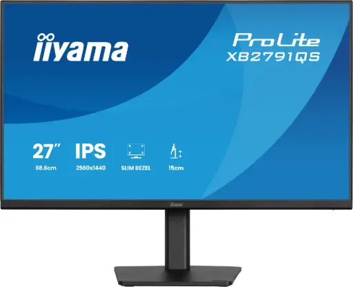 [MON0171] IIYAMA ProLite XB2791QS-B1 écran plat de PC 68,6 cm (27") 2560 x 1440 pixels Quad HD LED Noir