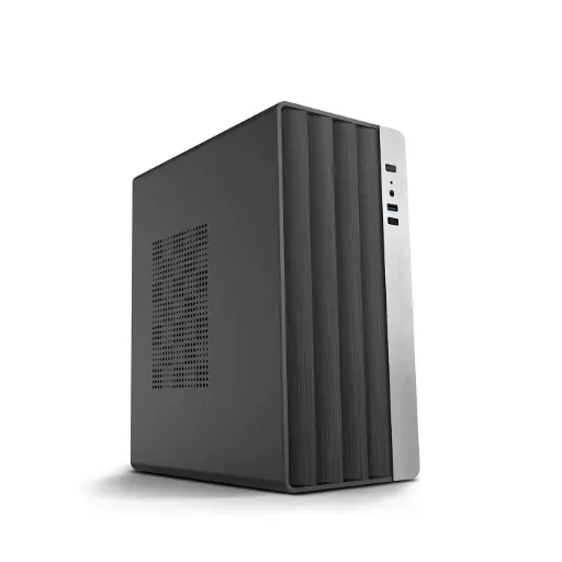 [BOI0057] CoolBox M870 Boîtier tour MicroATX - 1 port USB-C 3.1, 1 port USB-A 3.1, 1 prise audio + micro - Alimentation 500 W