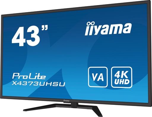 [MON0018] IIYAMA X4373UHSU-B1  IPS HP 2*HDMI-DP-mDP 3840*2160 