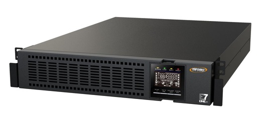 [OND0055] Infosec E7 One 5000 RT IEC Onduleur On Line Double Conversion 5000 VA  