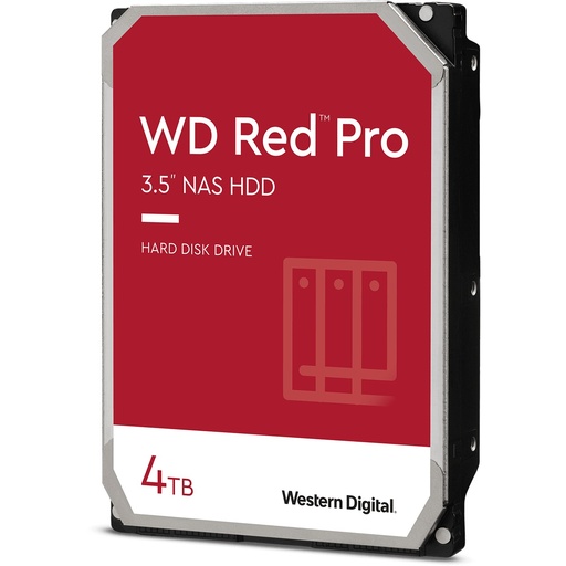 [HDDINT0006] WD NAS WD4003FFBX Red Pro 4 To 7 200 tr/min, 256 Mo