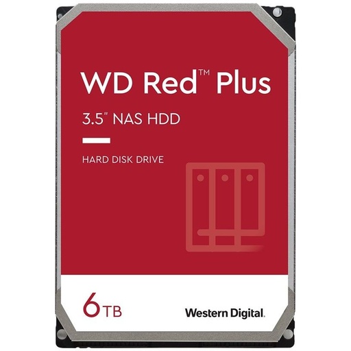 [HDDINT0008] WD 6 To WD60EFPX Red Plus 5 400 tr/min 256 Mo