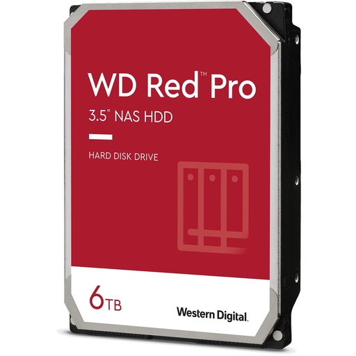 [HDDINT0009] WD 6 To WD6003FFBX Red Pro 7 200 tr/min 256 Mo