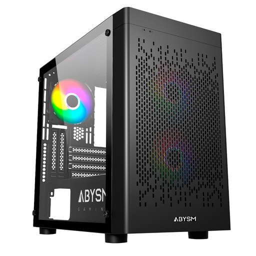 [BOI0022] Abysm Danube Inva MX202 Boîtier Tour ITX, micro ATX - Côté Verre Trempé