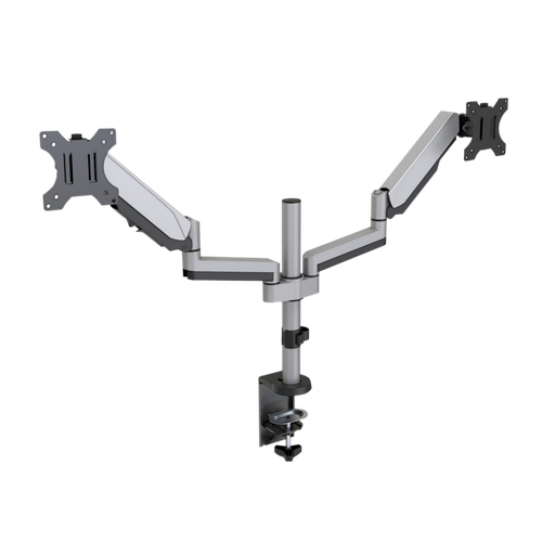 [SUP0010] V7 DM1DTA-1E Support 2 Ecrans Ressort Gaz pour Moniteur 17-32''
